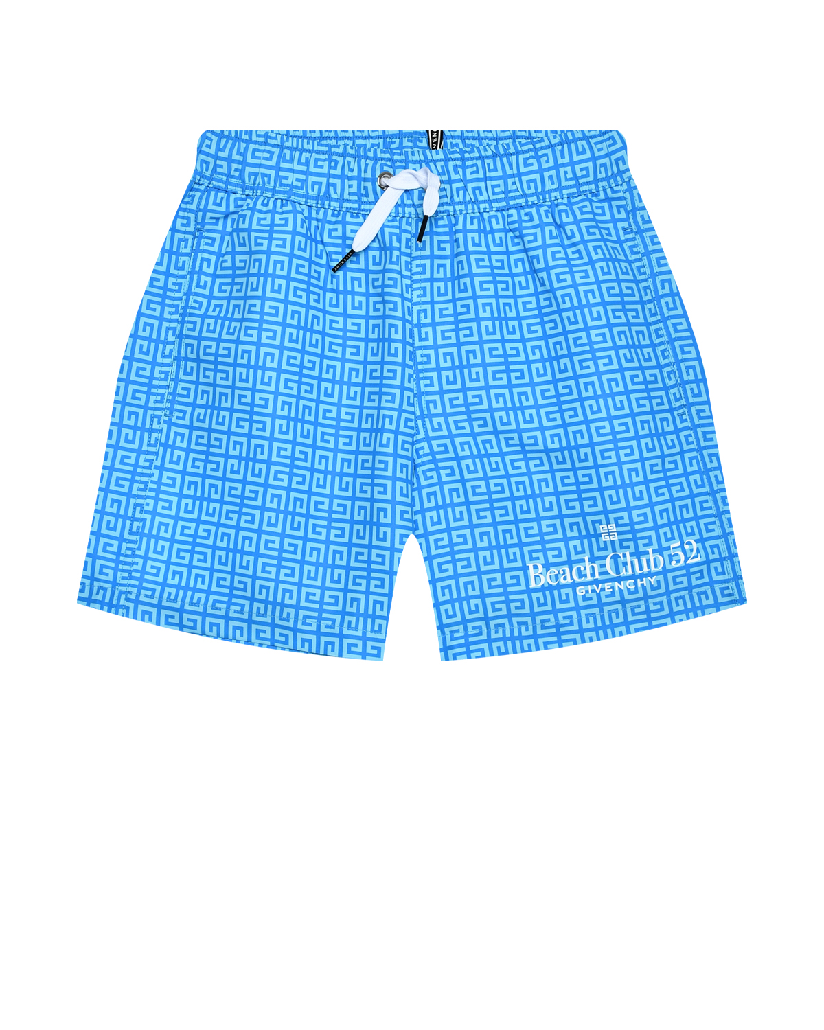 Бермуды для купания с принтом "Beach Club 52" Givenchy, размер 140, цвет нет цвета