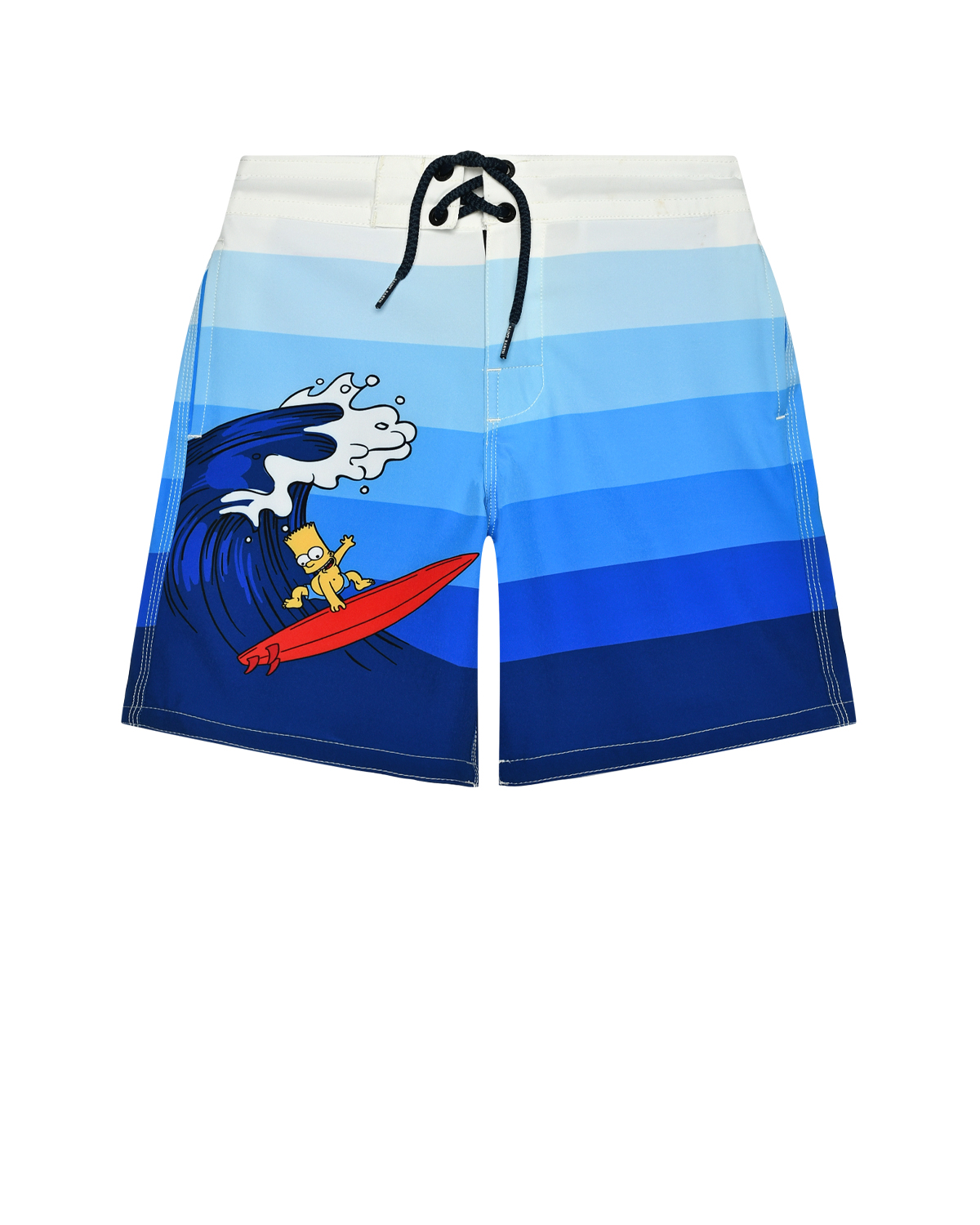Бермуды для купания с принтом Барт Симпсон Saint Barth, размер 176, цвет нет цвета