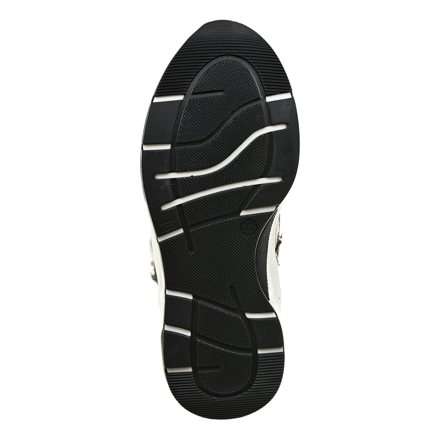 Черные высокие кроссовки с серыми вставками Morelli детские, размер 37, цвет черный - фото 5