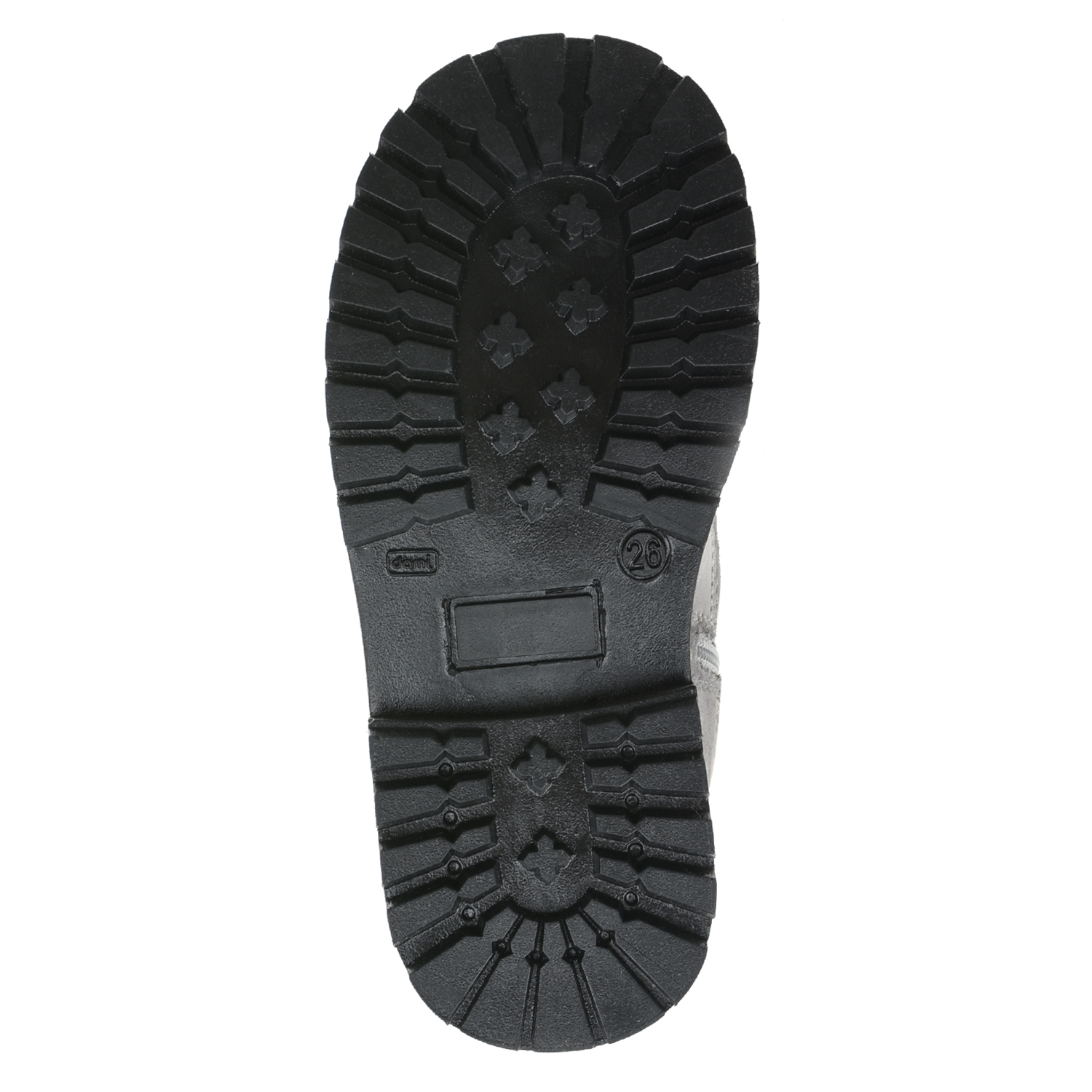Кожаные ботинки с серебристыми вставками Monnalisa детские, размер 24, цвет серый - фото 6