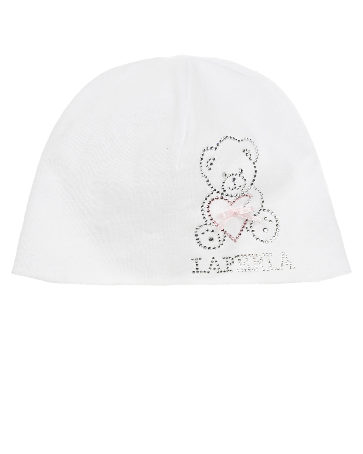 Белый подарочный комплект: комбинезон и шапка La Perla детский, размер 56 - фото 5