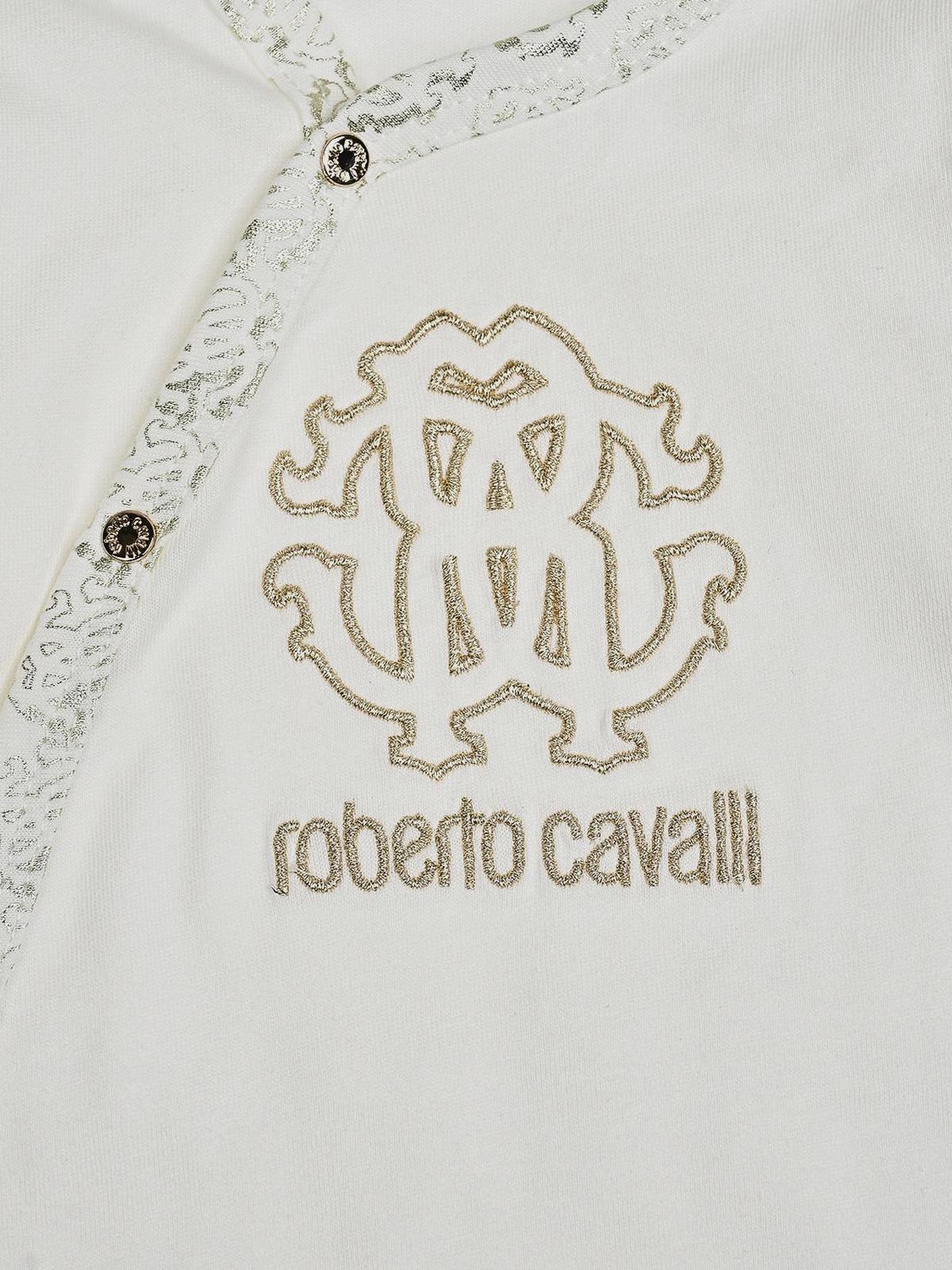 Комплект: комбинезон и шапка с лого Roberto Cavalli Вид№5