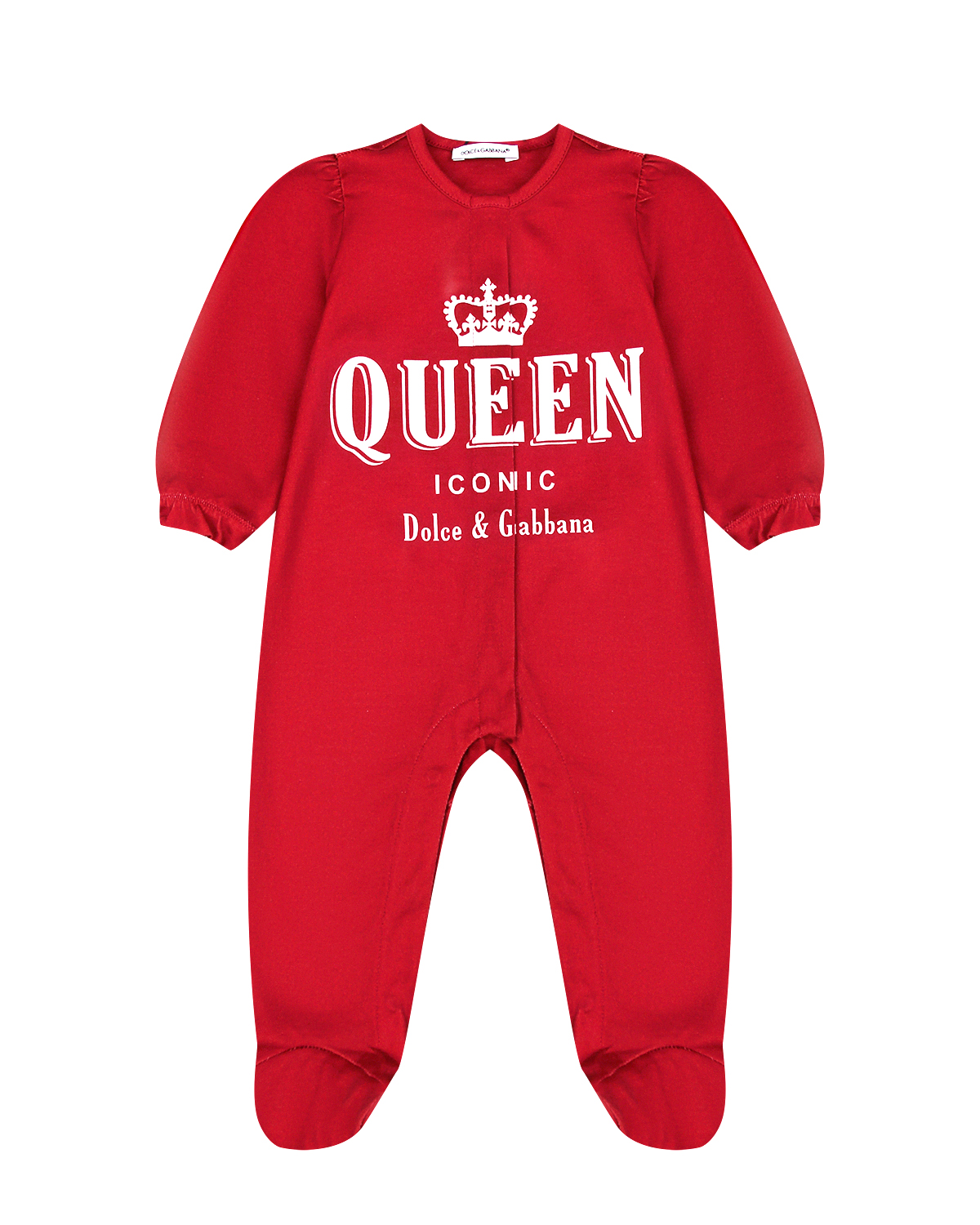 Красный подарочный комплект с принтом Queen Dolce&Gabbana детский - фото 2