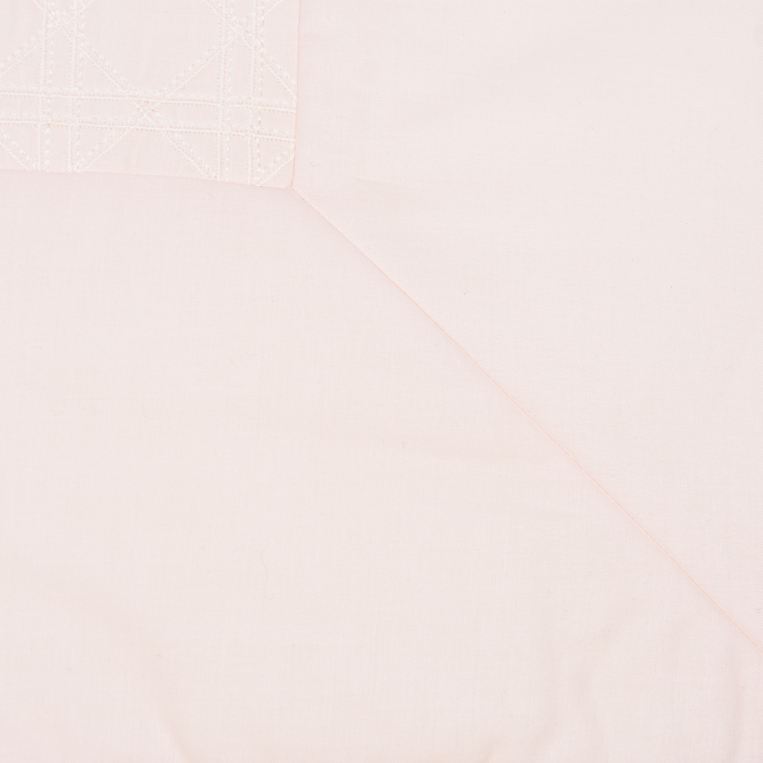 Розовое одеяло с вышивкой Dior детское - фото 3