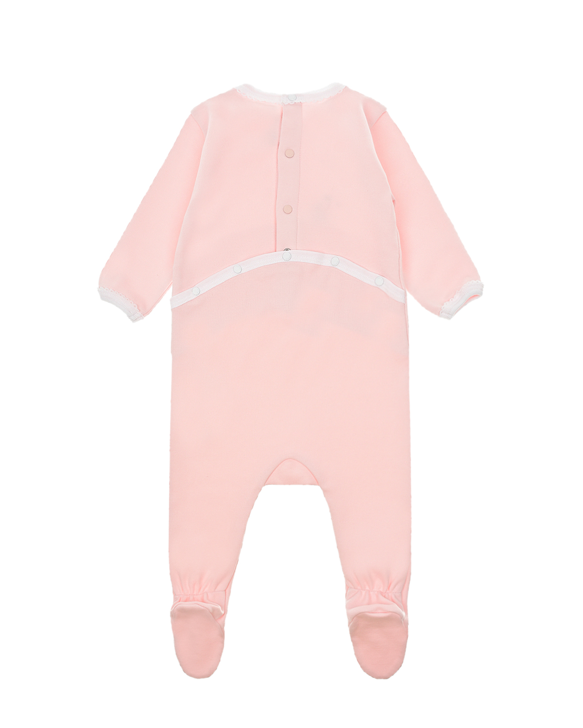 Розовый комплект из двух деталей Givenchy детский, размер 62, цвет нет цвета - фото 3