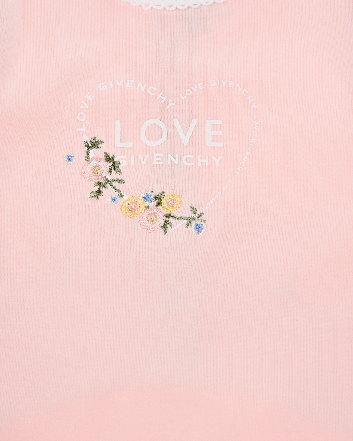 Розовый комплект из двух деталей Givenchy детский, размер 62, цвет нет цвета - фото 4