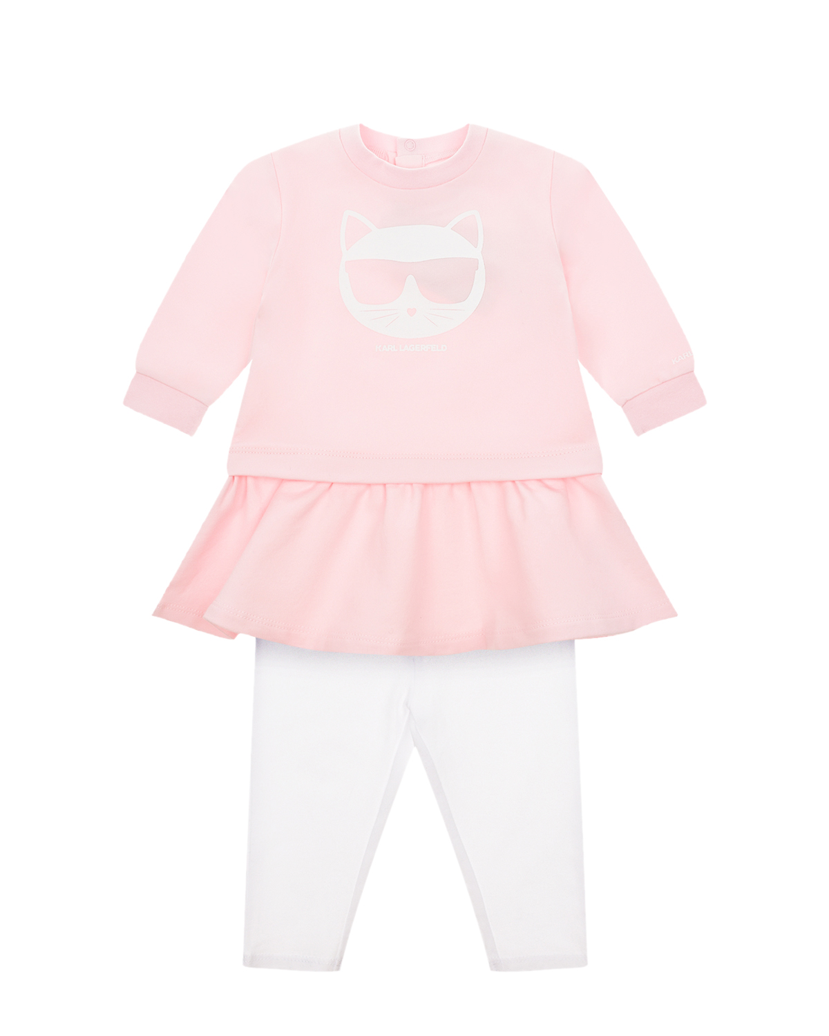 

Комплект из платья и леггинсов Karl Lagerfeld kids детский, Мультиколор, Комплект из платья и леггинсов Karl Lagerfeld kids детский