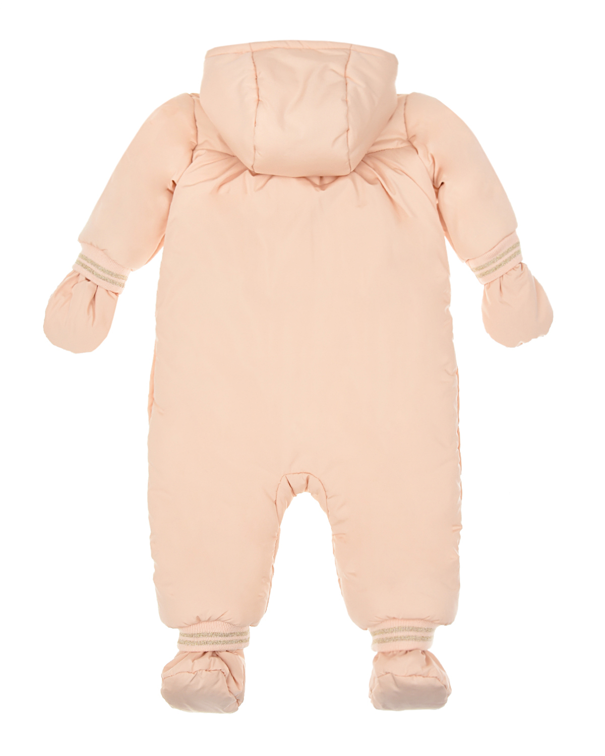 Комплект: комбинезон, варежки и пинетки Chloe детский, размер 62, цвет розовый - фото 4