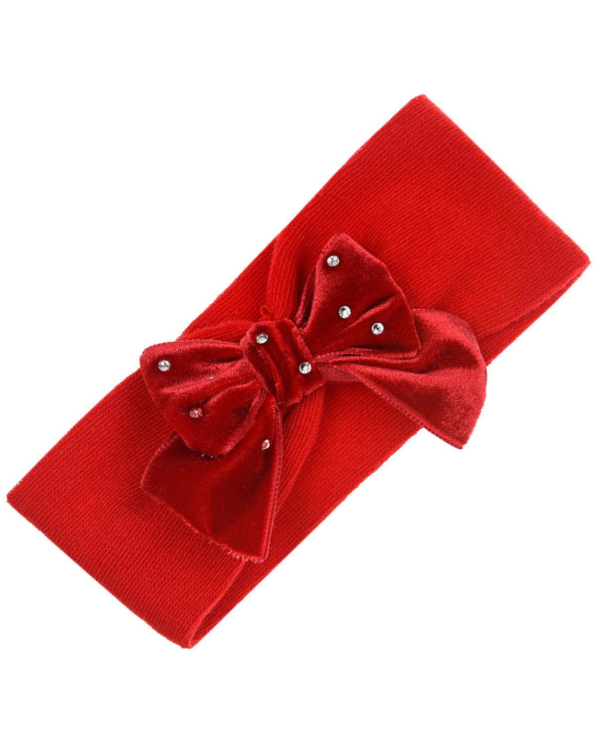 Подарочный набор: повязка и пинетки, красный Story Loris детский, размер 62 - фото 4
