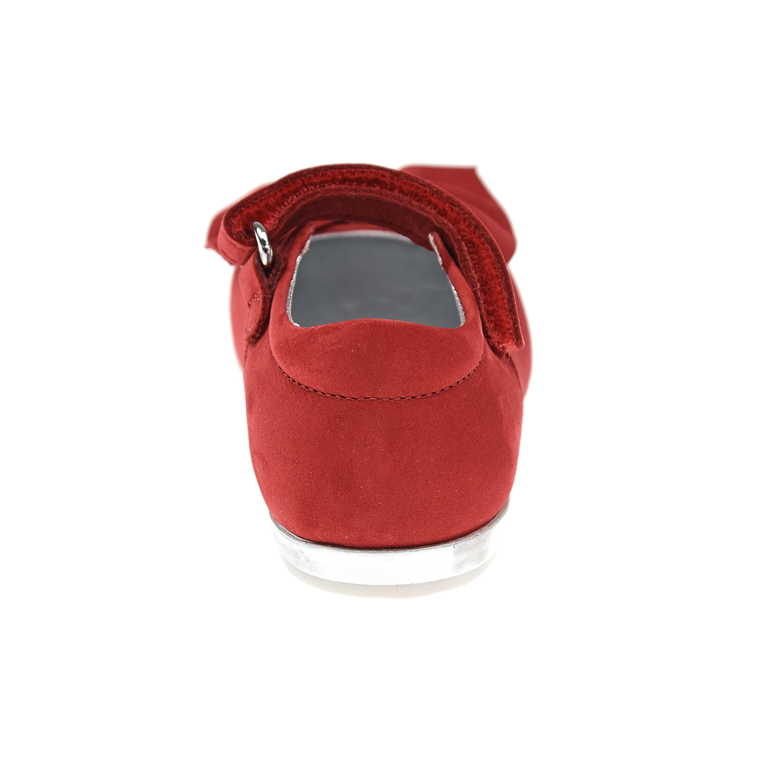Красные туфли с бантом Monnalisa детские, размер 20, цвет красный - фото 3