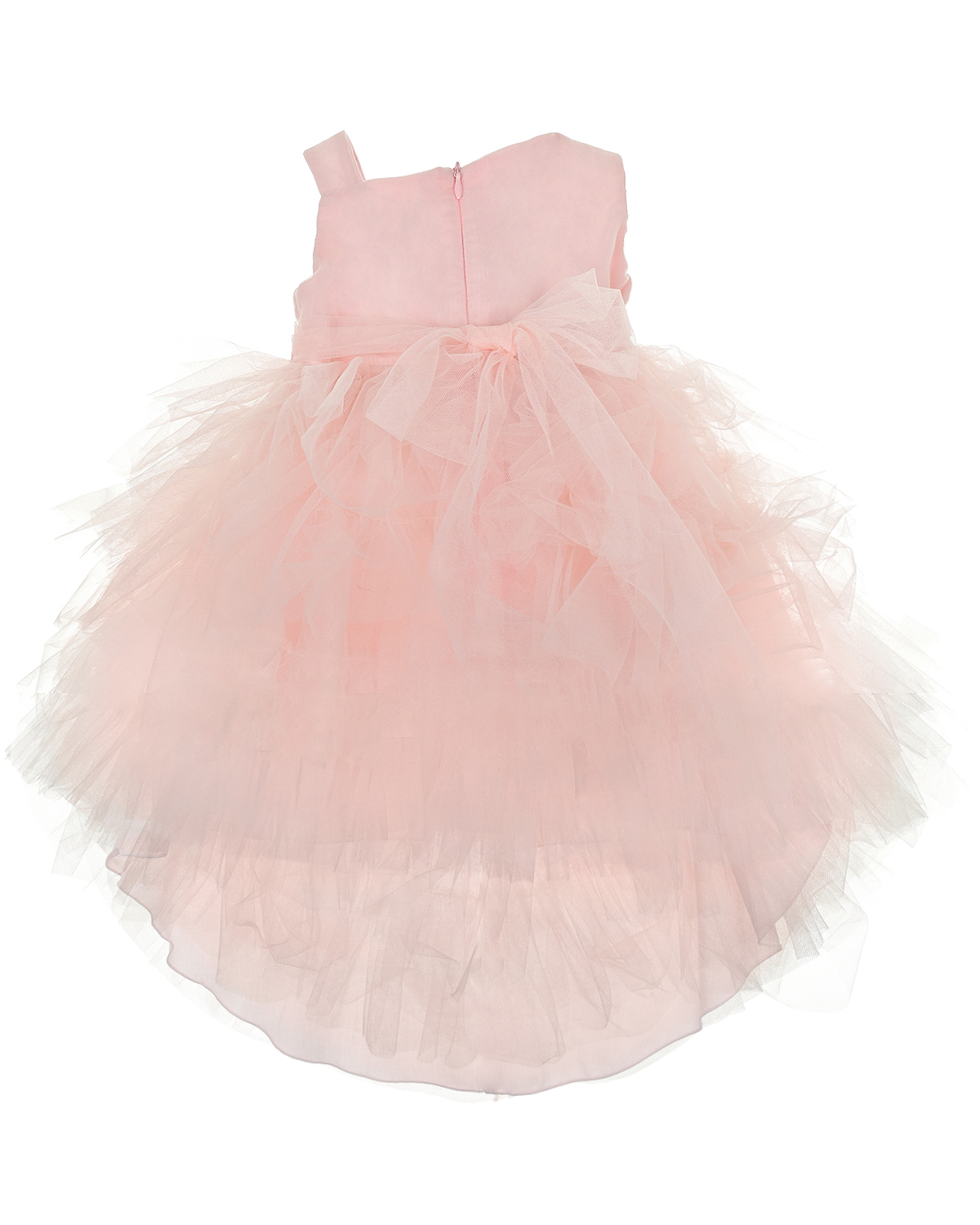 Розовое платье пышной юбкой Aletta детское, размер 80, цвет розовый - фото 2