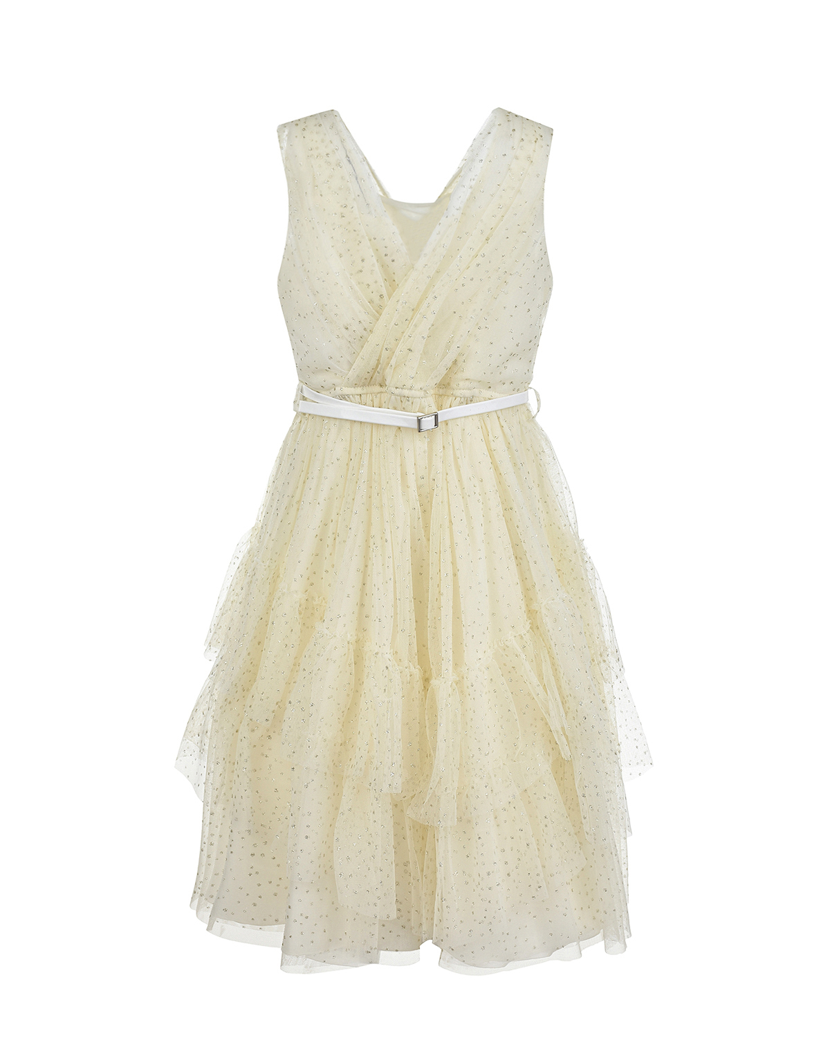 Платье с белым поясом Aletta детское, размер 128, цвет нет цвета - фото 2