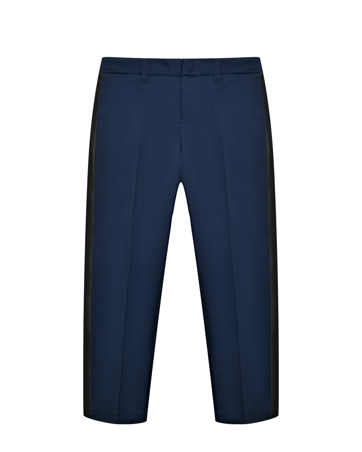 Классические брюки со стрелками Roberto Cavalli, размер 128, цвет синий