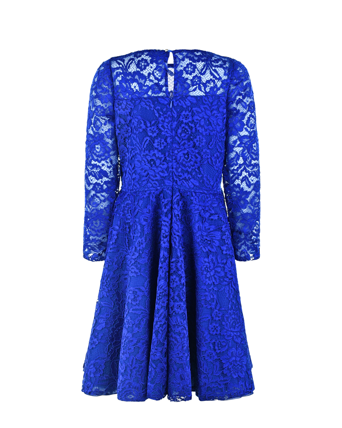 Синее кружевное платье с бантами Aletta детское, размер 110, цвет синий - фото 2