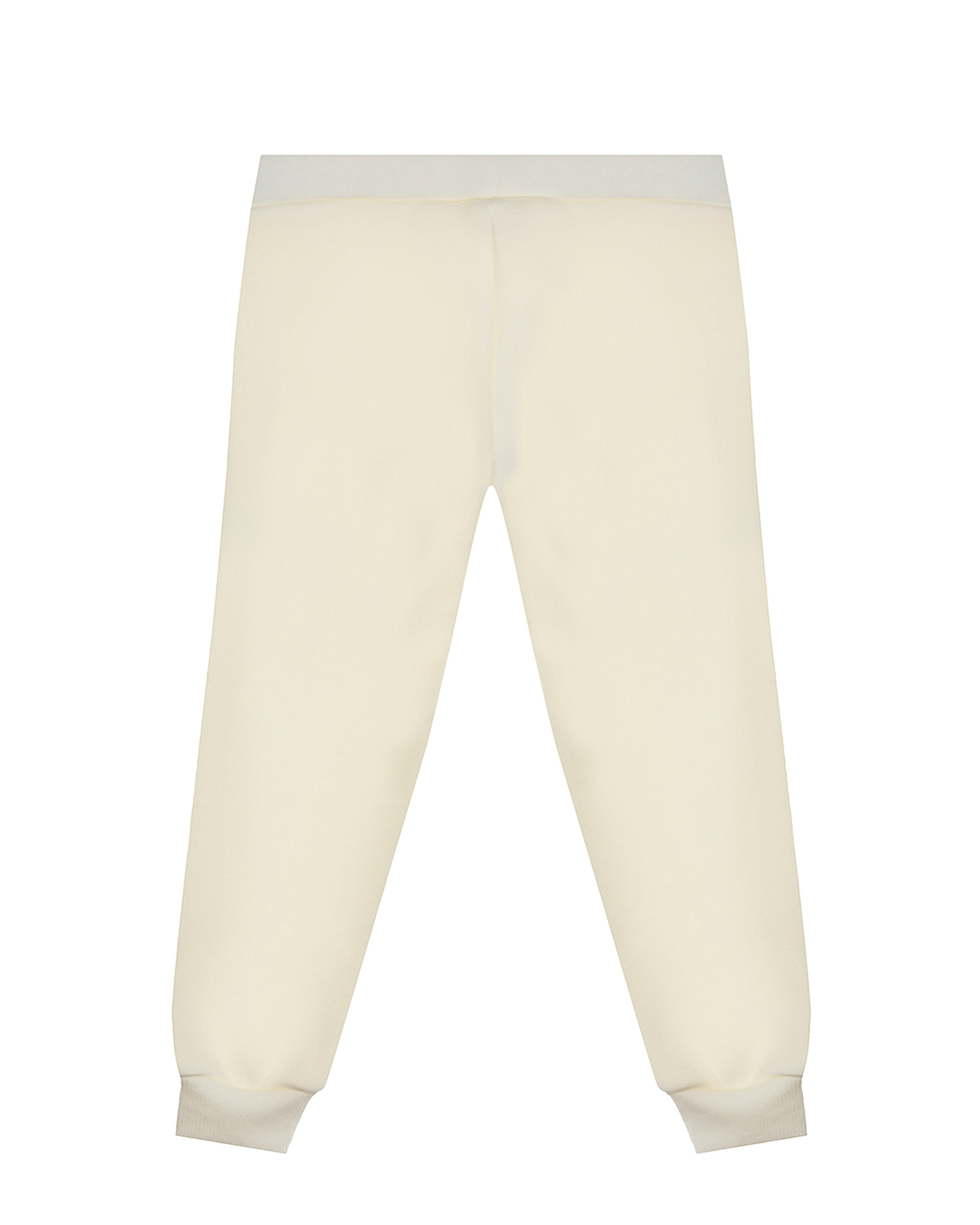 Белые спортивные брюки с лампасами из страз Eirene детские, размер 104, цвет белый - фото 2