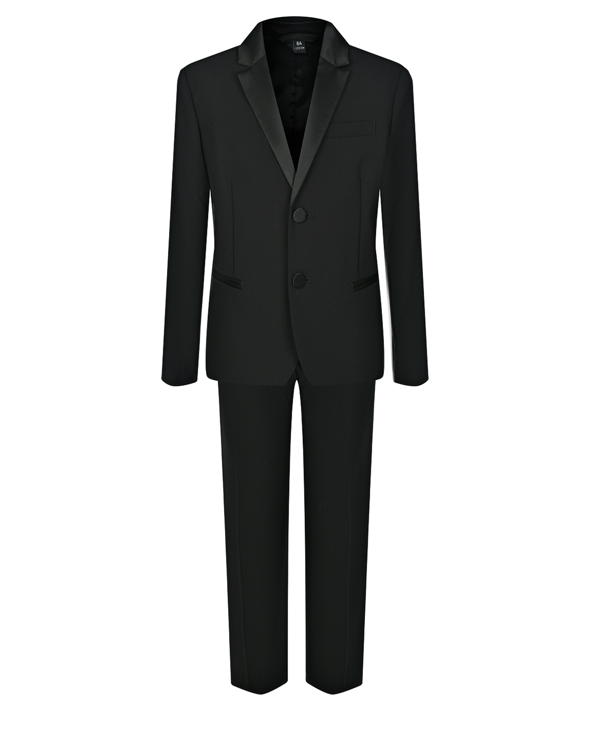 Черный костюм смокинг Emporio Armani детский, размер 104
