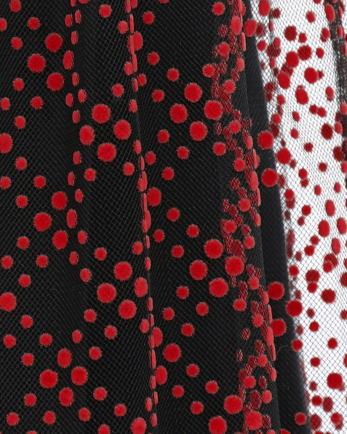 Двухслойное красно-черное платье Philosophy детское, размер 128, цвет мультиколор - фото 3