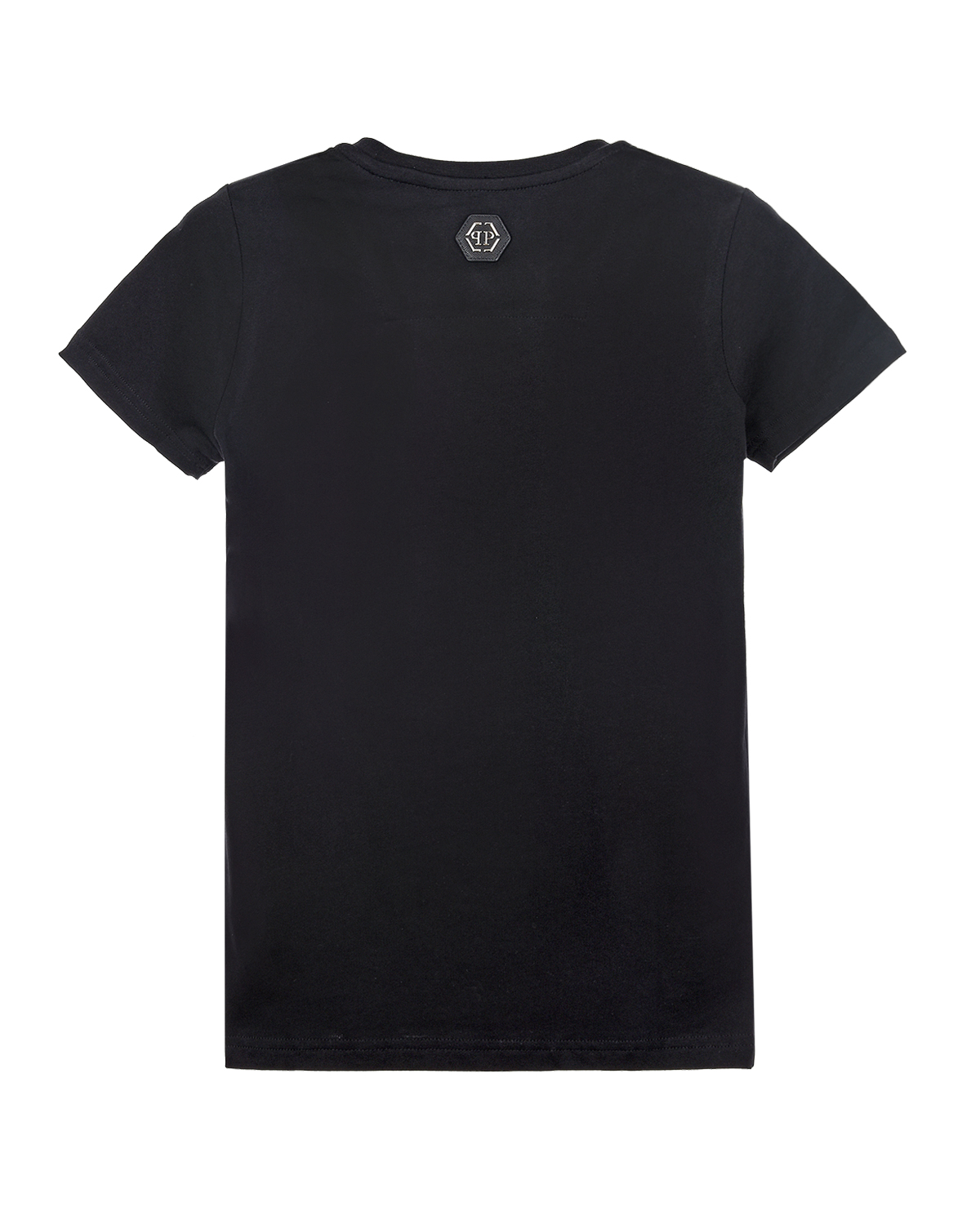 Черная футболка с логотипом Philipp Plein детская - фото 2
