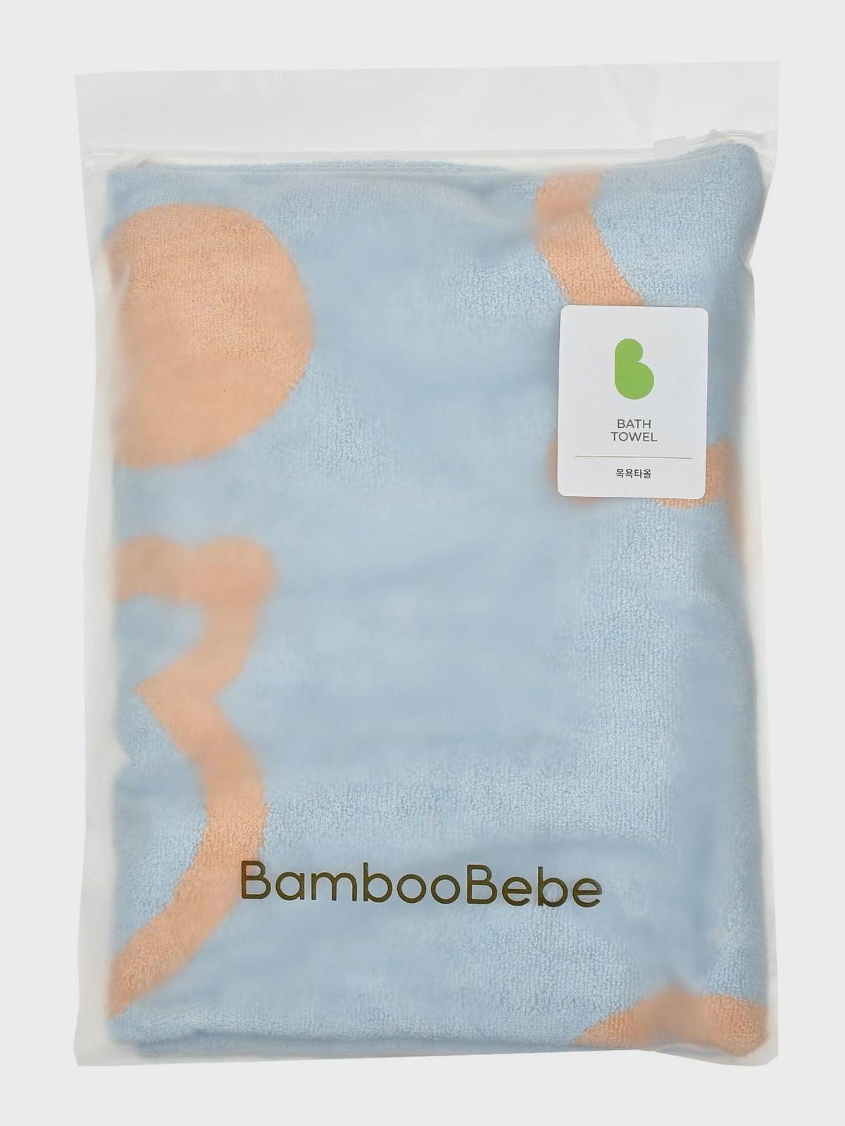 Полотенце 70*100 см, персиковый BAMBOO BEBE детское Вид№4