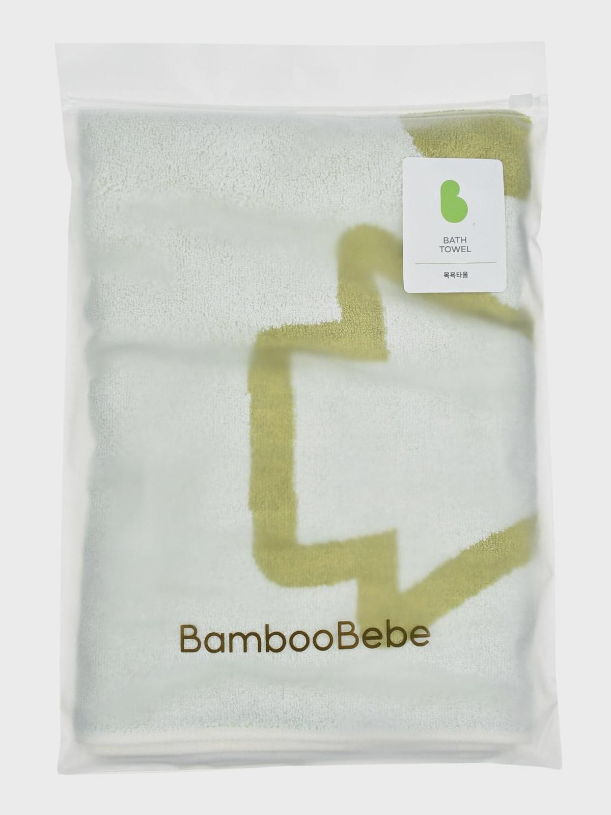 Полотенце 70*100, зеленый BAMBOO BEBE детское Вид№4