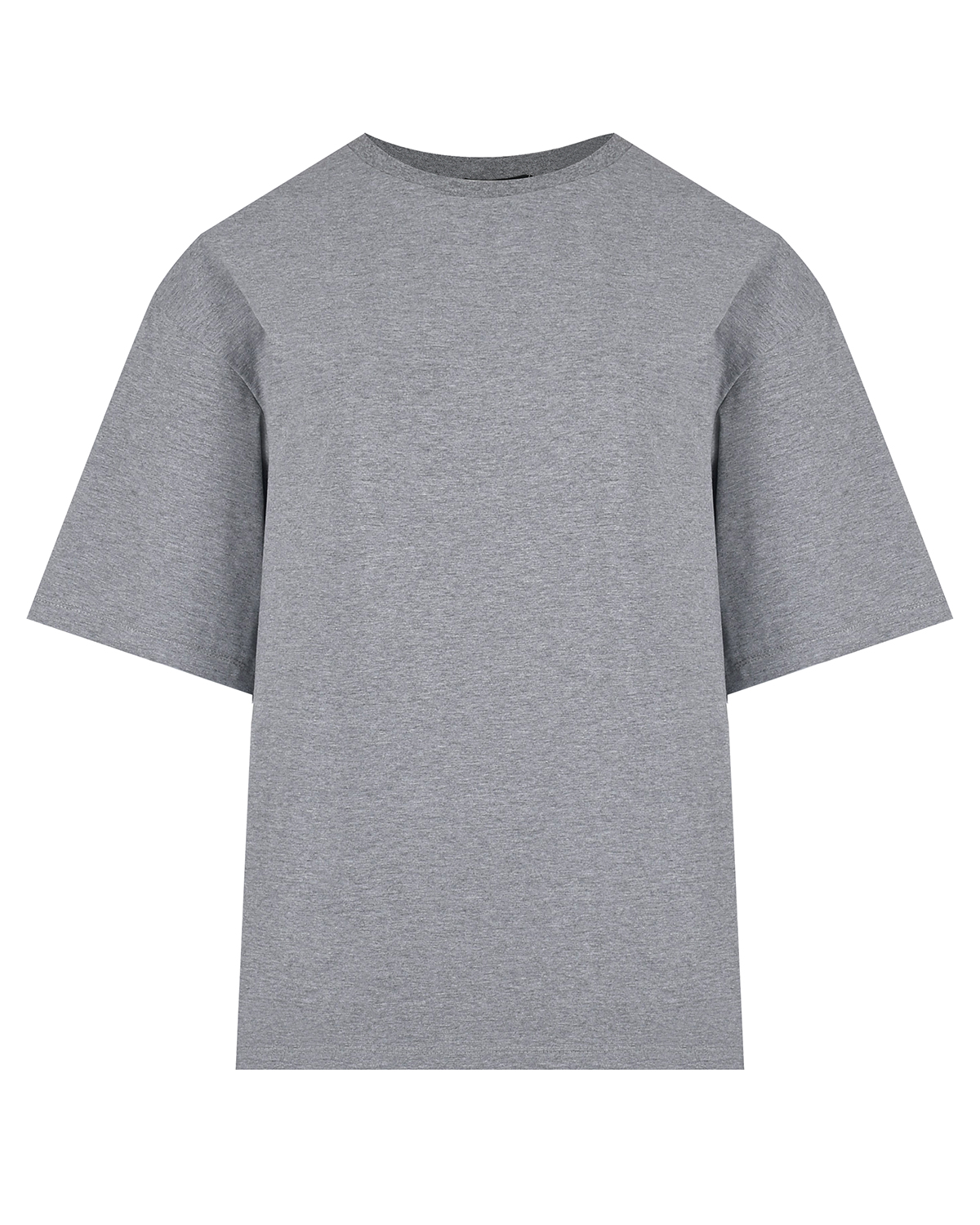 Темно-серая футболка свободного кроя Dan Maralex, размер 42, цвет нет цвета