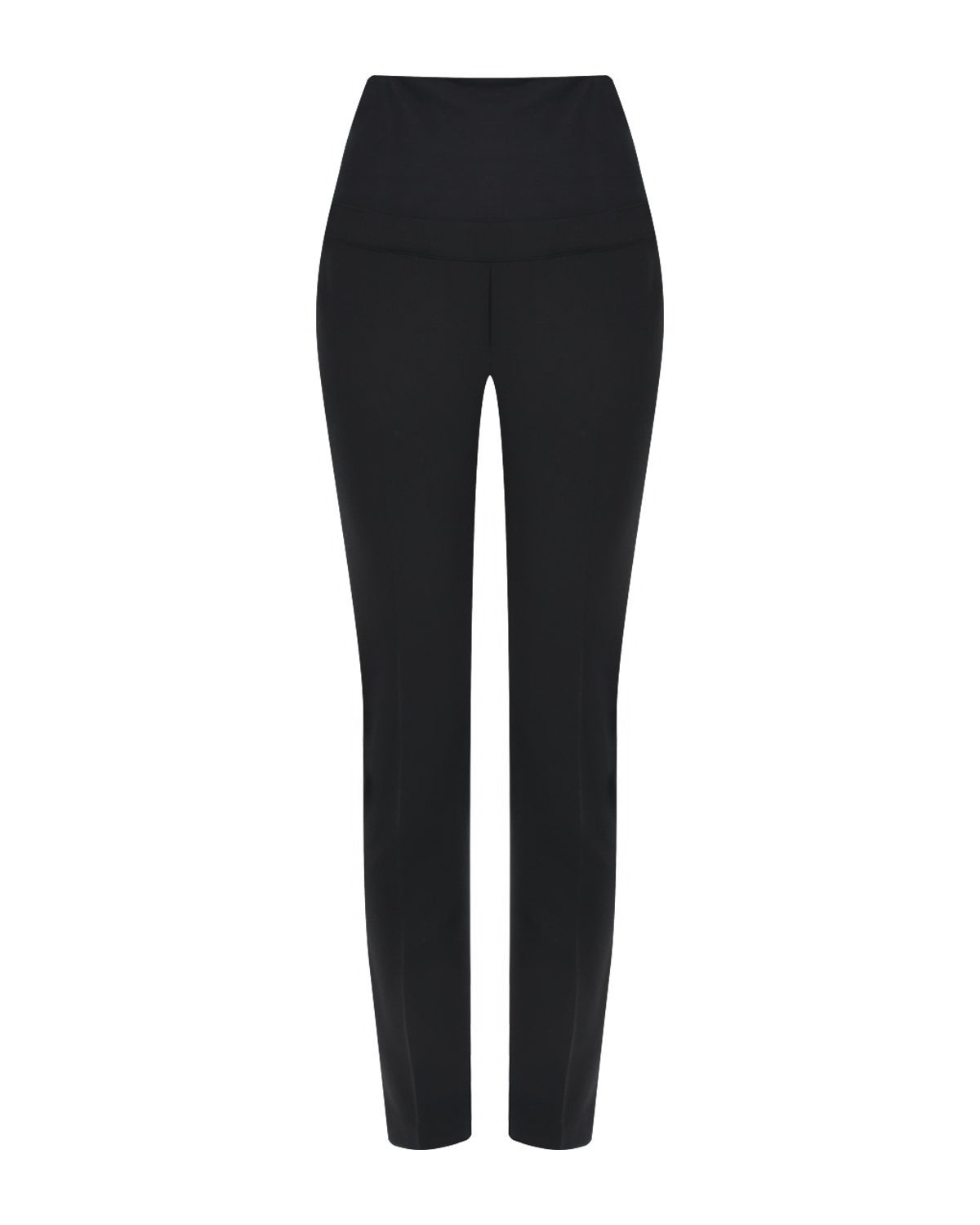 Черные офисные брюки для беременных Pietro Brunelli, размер 38, цвет черный