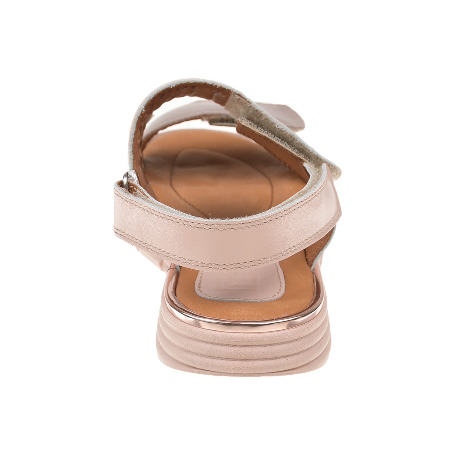 Розовые открытые туфли Riconte детские, размер 32, цвет розовый - фото 3