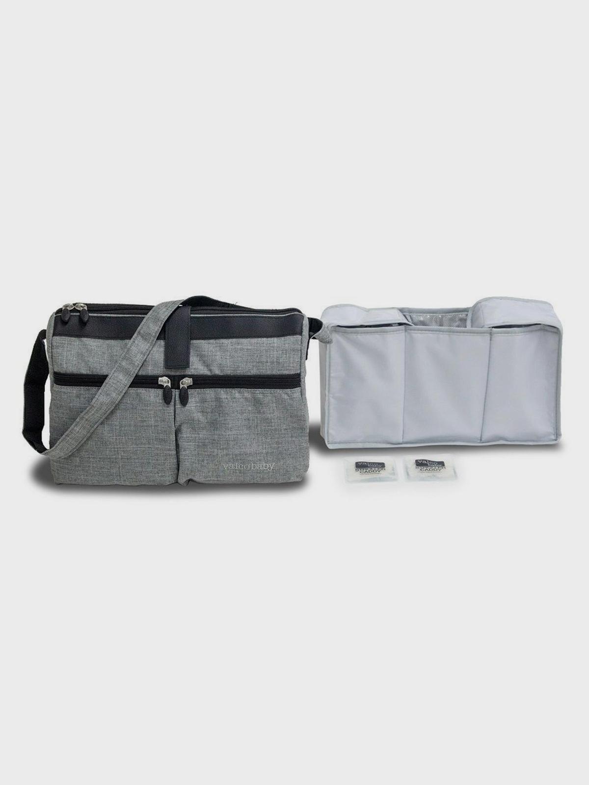 Cумка All Purpose Caddy, Grey Marle, серая, 10x32x24 см Valco Baby Вид№4