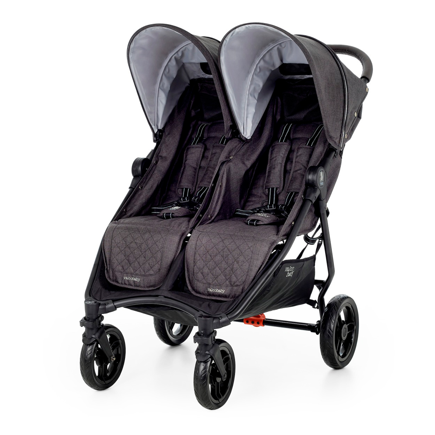 Коляска Slim Twin Tailormade / Charcoal Valco Baby вкладыш all sorts seat pad grape valco baby