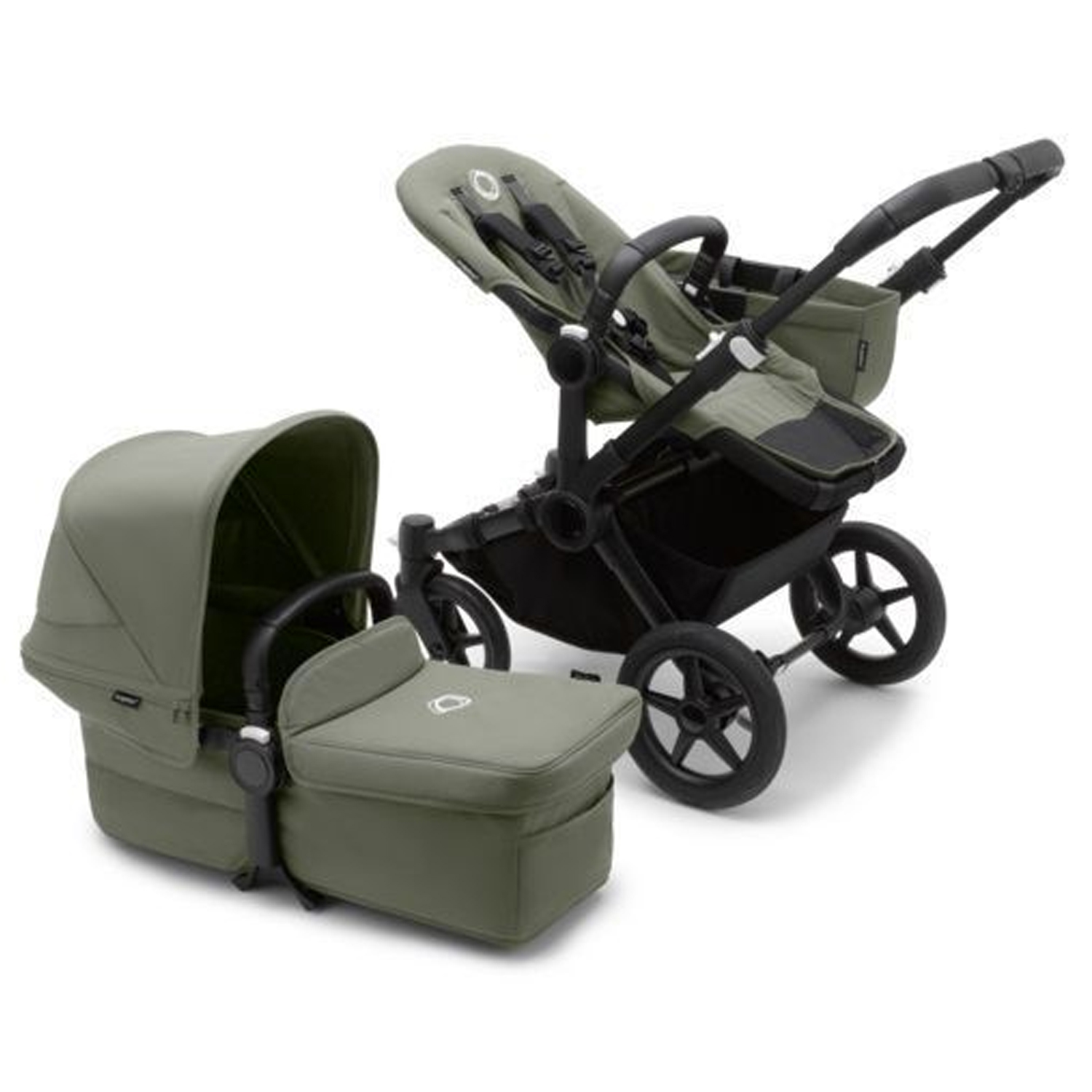 

Коляска 2 в 1 Donkey 5 Mono complete Black/Forest green/Forest green Bugaboo, Нет цвета, Коляска 2 в 1 Donkey 5 Mono complete Black/Forest green/Forest green Bugaboo