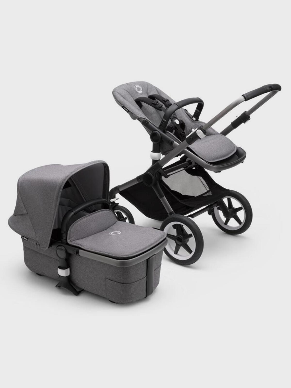 Коляска 2 в1 Fox3 Complete GRAPHITE/GREY MELANGE-GREY MELANGE Bugaboo Вид№2