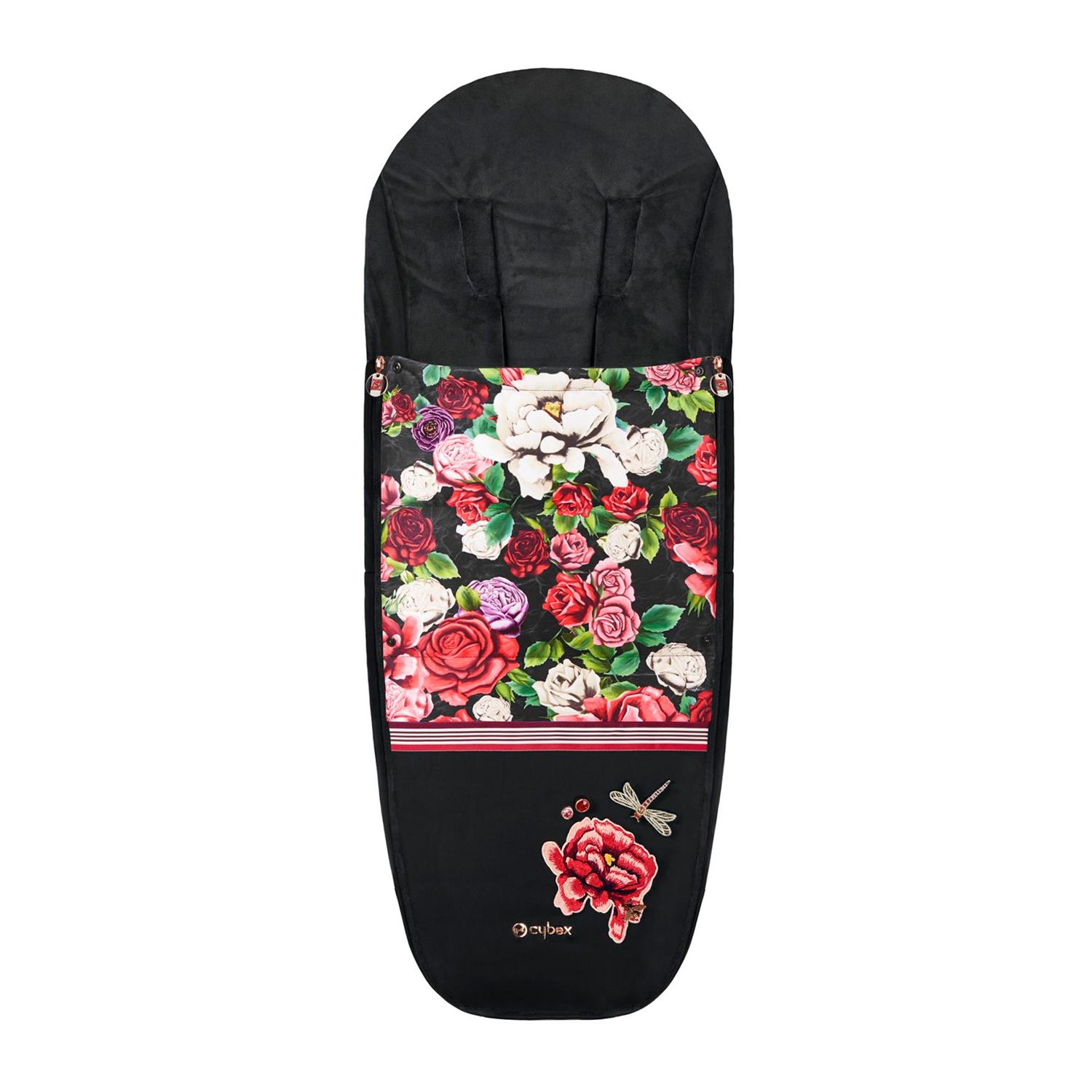 Накидка для ног для коляски PRIAM Spring Blossom Dark CYBEX, цвет нет цвета - фото 1