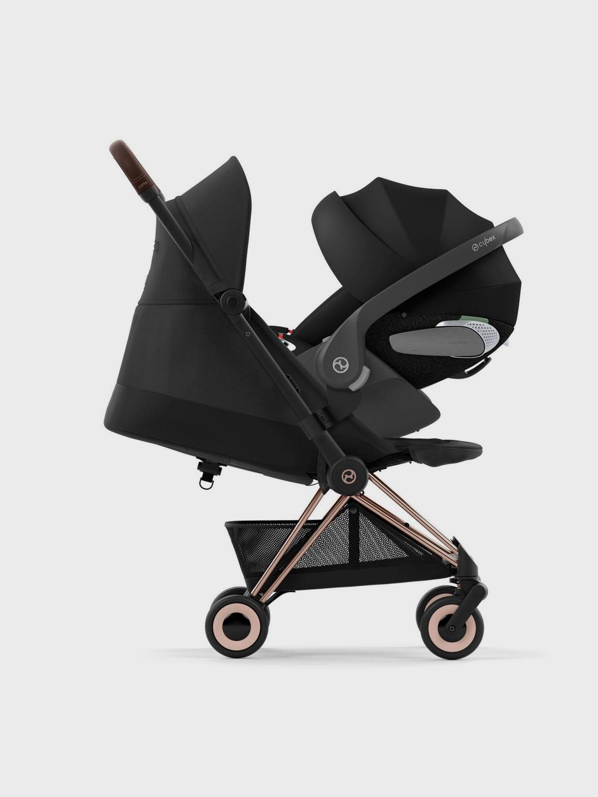 Коляска прогулочная Coya Rosegold Sepia Black CYBEX Вид№7