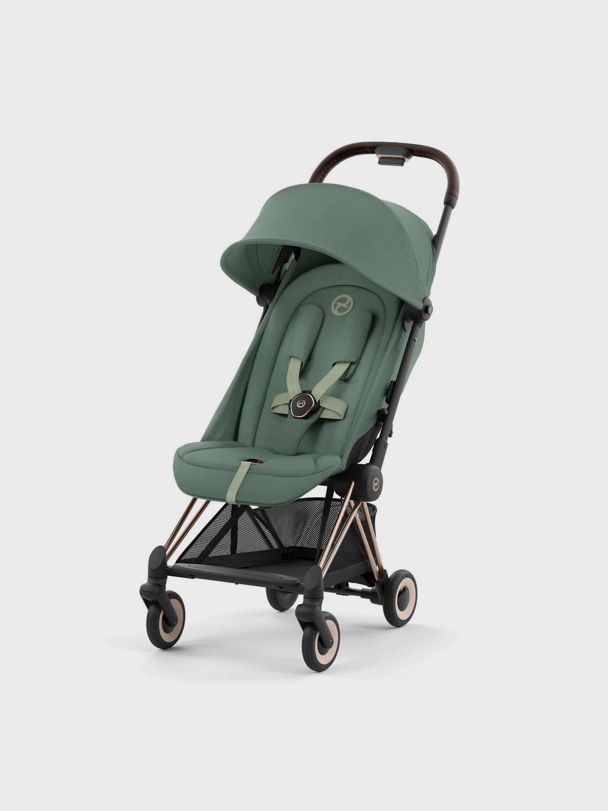 Коляска Coya Rosegold Leaf Green CYBEX Вид№3