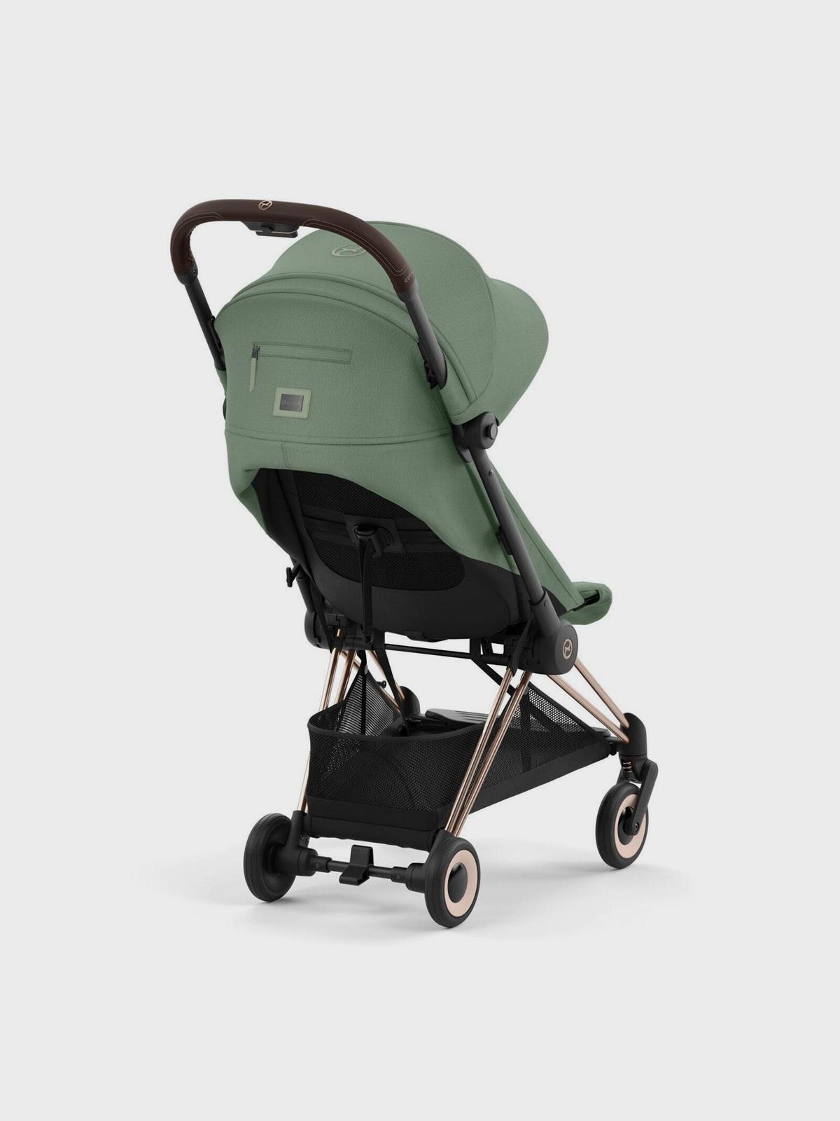 Коляска Coya Rosegold Leaf Green CYBEX Вид№4