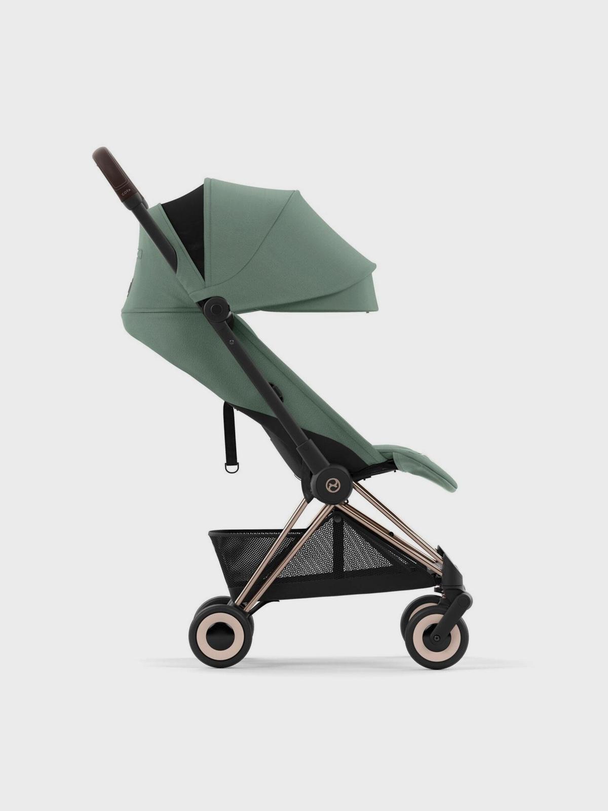 Коляска Coya Rosegold Leaf Green CYBEX Вид№6