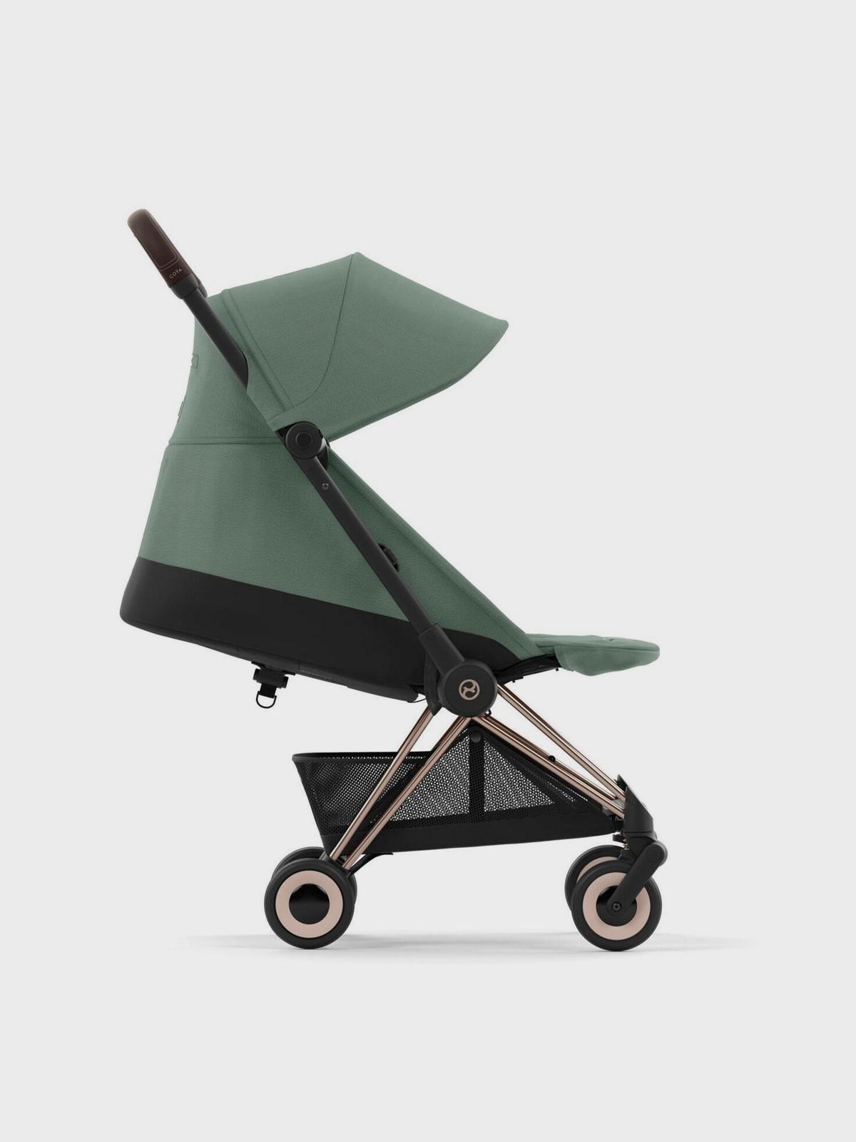 Коляска Coya Rosegold Leaf Green CYBEX Вид№7