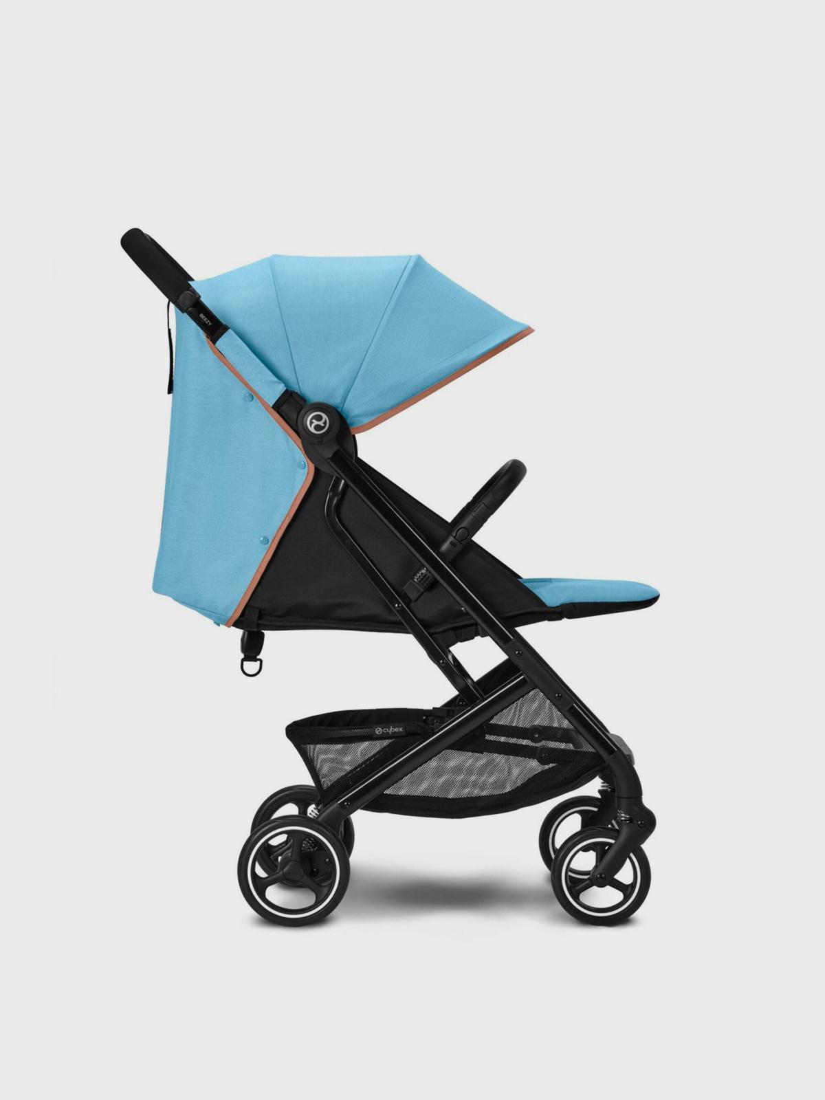 Коляска Beezy Beach Blue с дождeвиком и бампером CYBEX Вид№3