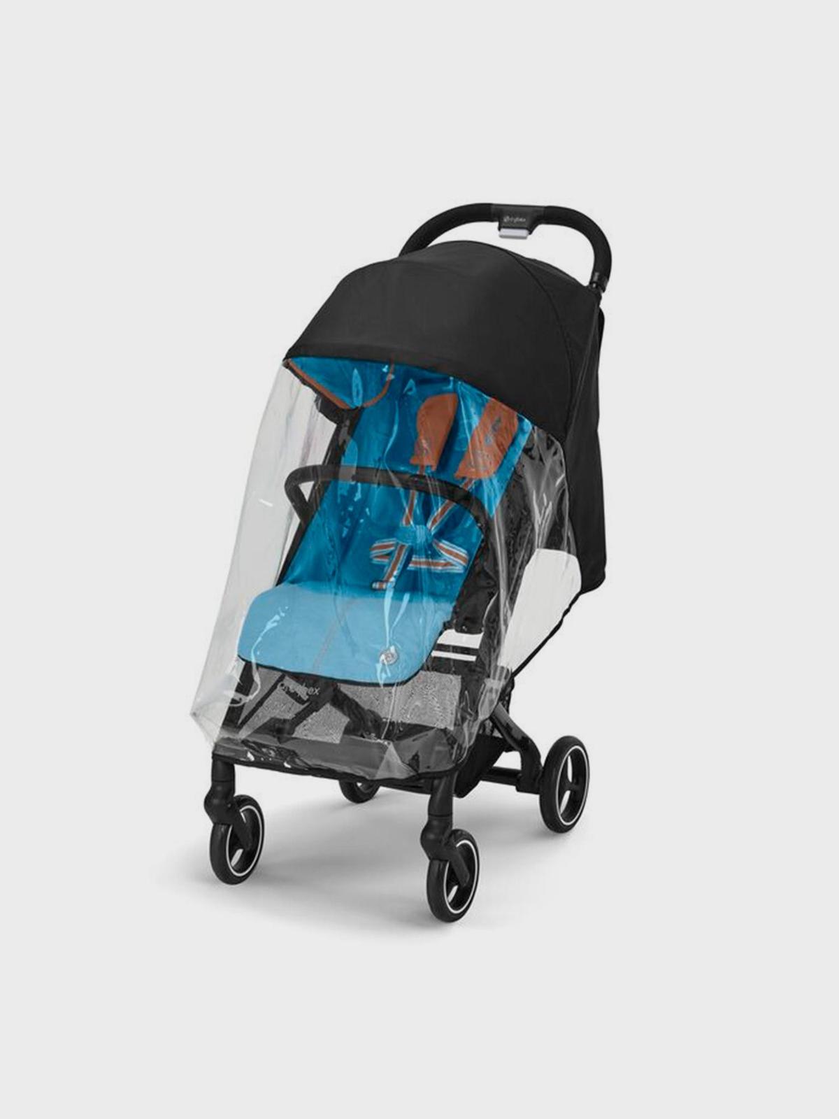 Коляска Beezy Beach Blue с дождeвиком и бампером CYBEX Вид№5