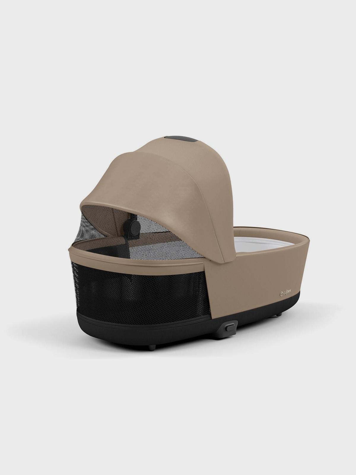 Коляска 2 в 1 Priam IV Rosegold, Cozy Beige со спальным блоком Lux Carry Cot CYBEX Вид№9