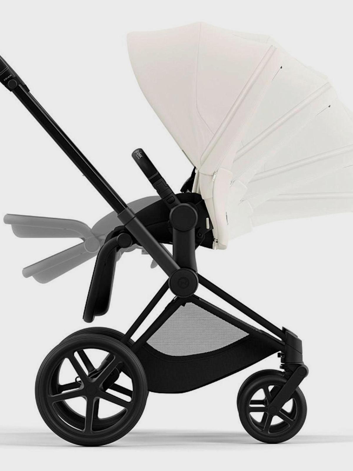 Коляска 2 в 1 Priam IV, matt black off white CYBEX Вид№8