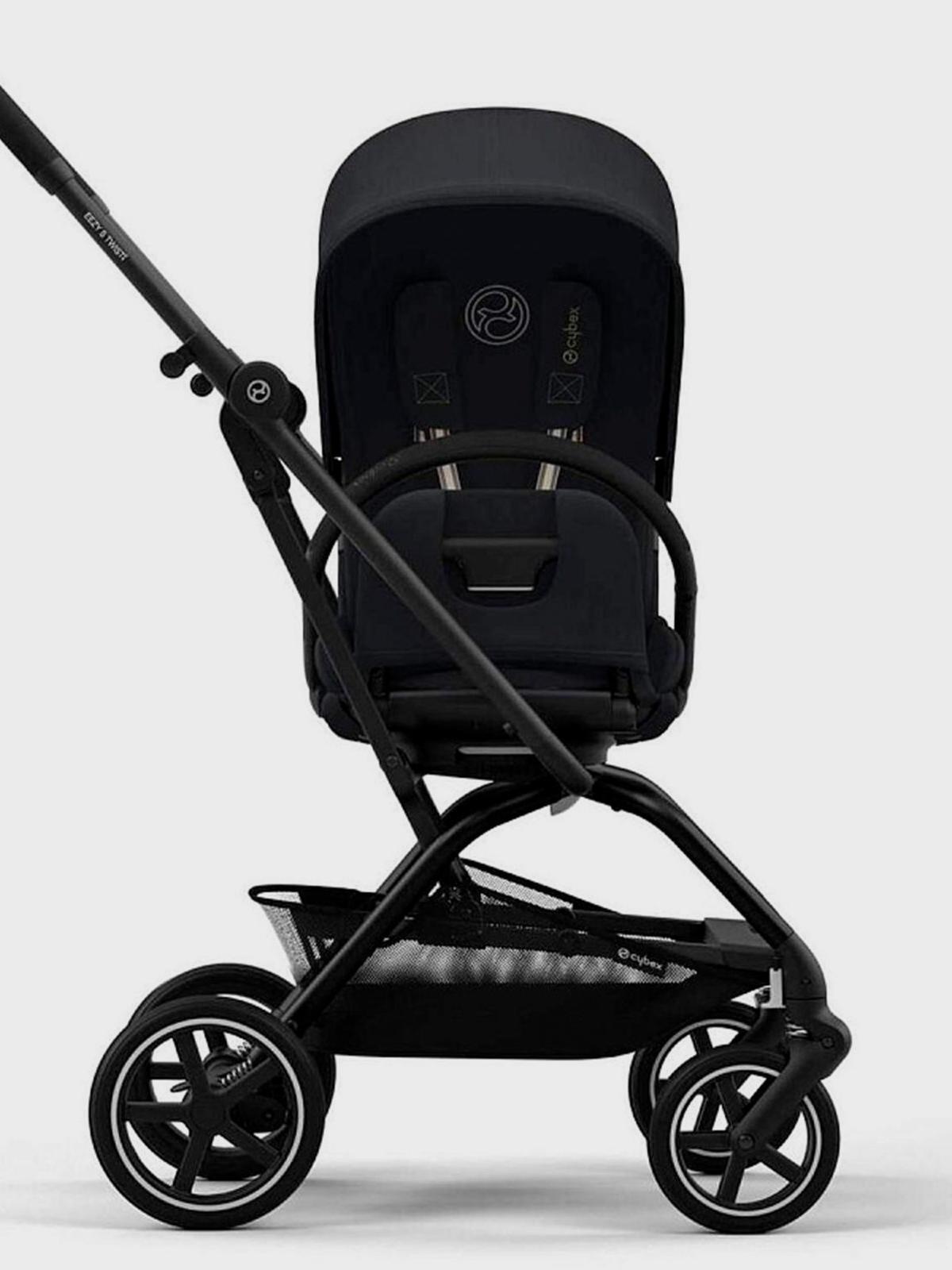 Коляска Eezy S Twist+2 BLK Magic Black с дождeвиком и бампером CYBEX Вид№5