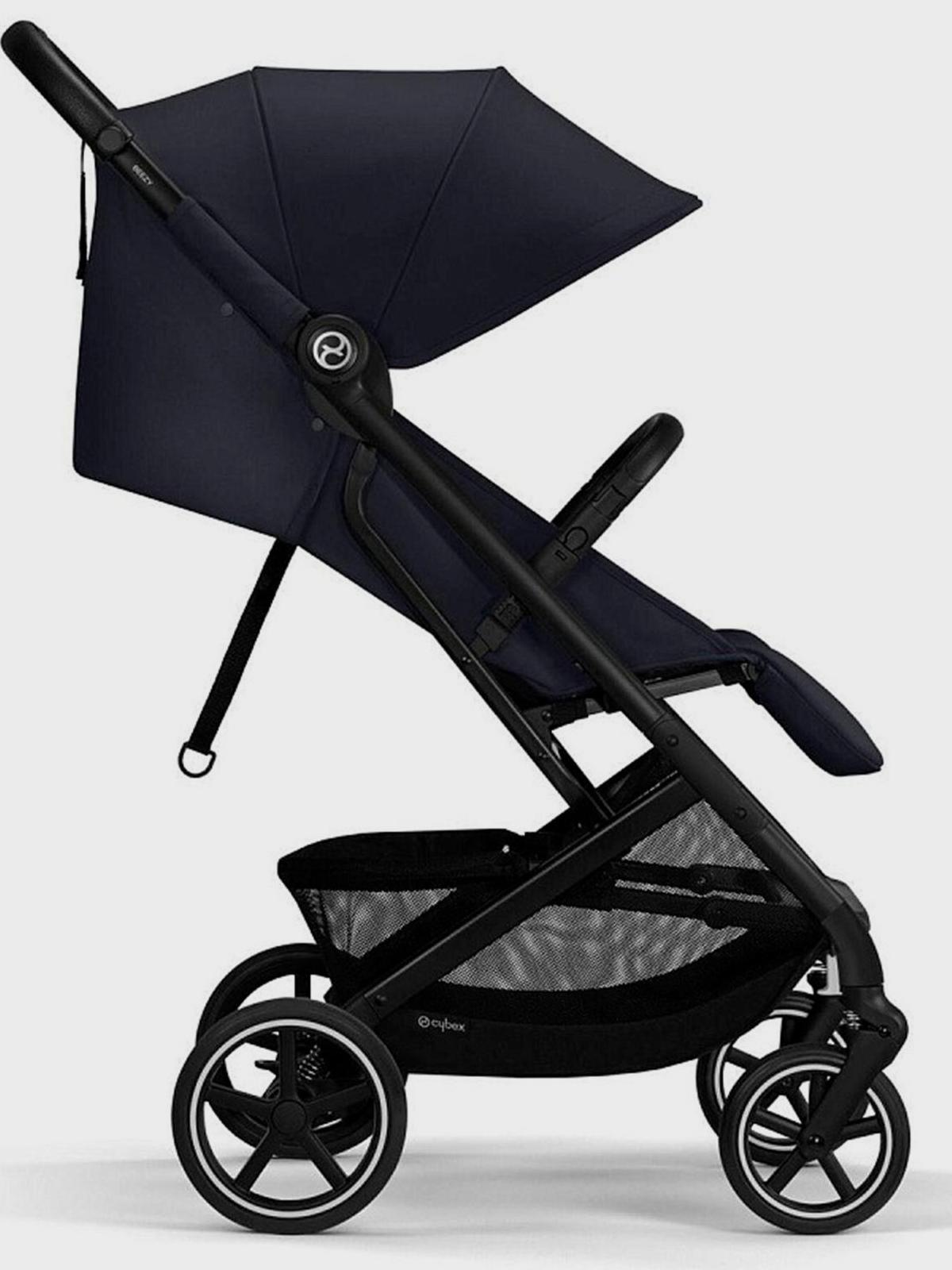 Коляска Beezy Dark Blue с дождeвиком и бампером CYBEX Вид№3