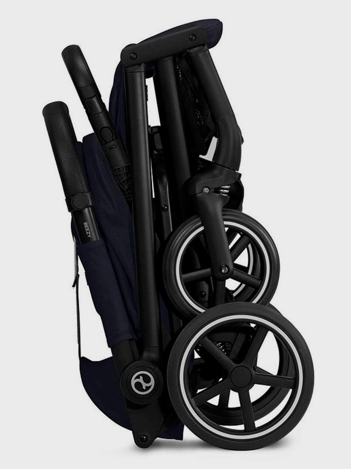 Коляска Beezy Dark Blue с дождeвиком и бампером CYBEX Вид№7