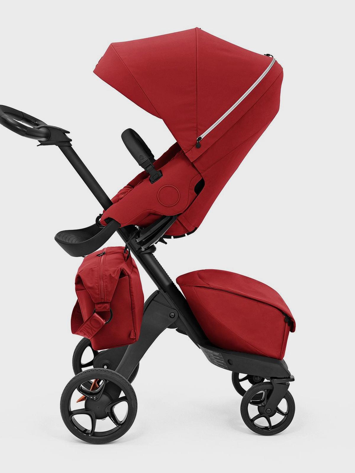 Красная сумка для коляски Xplory X Stokke Вид№5