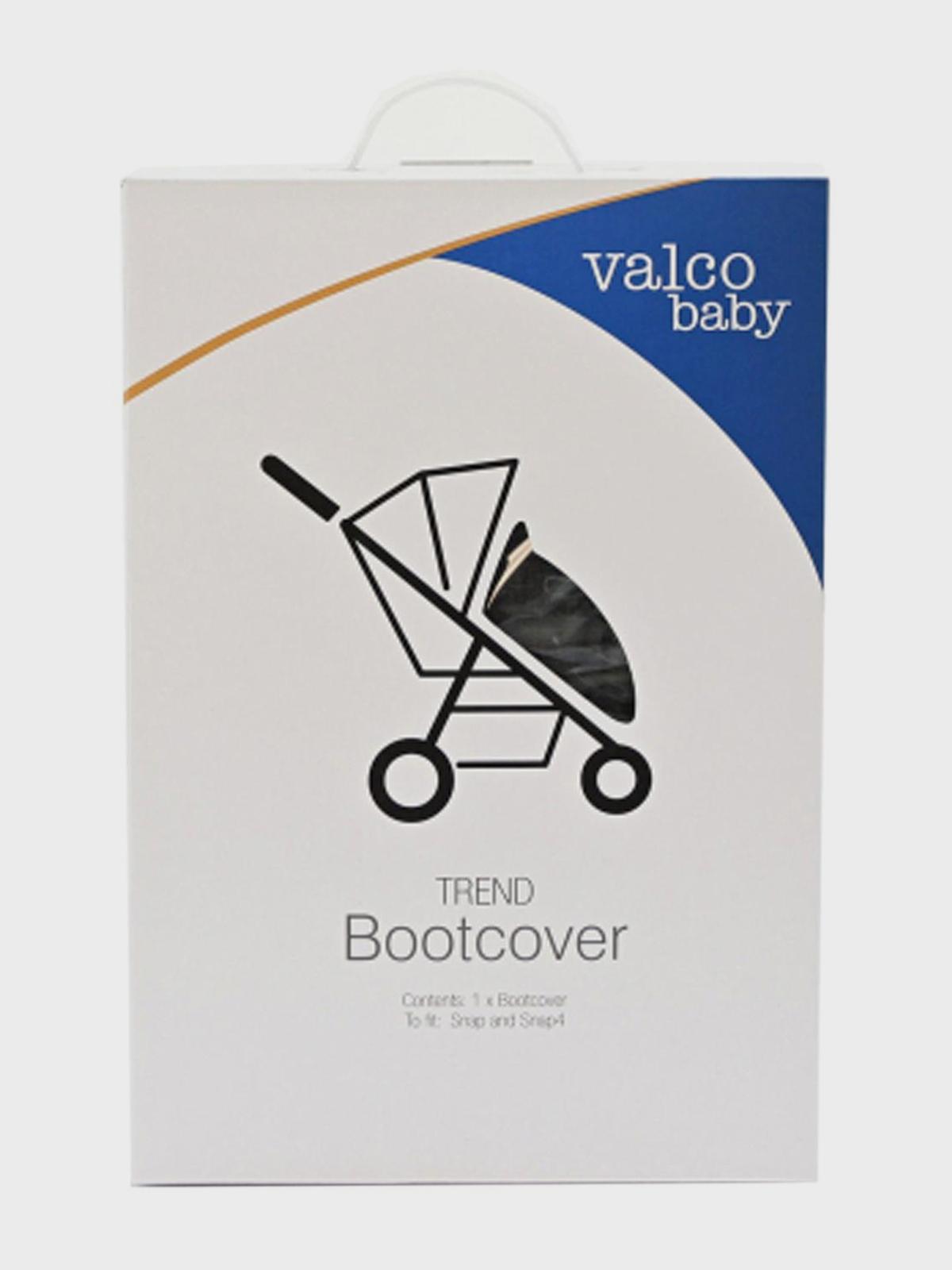 Накидка на ножки Boot Cover Snap, Snap 4 Trend / Charcoal Valco Baby Вид№3