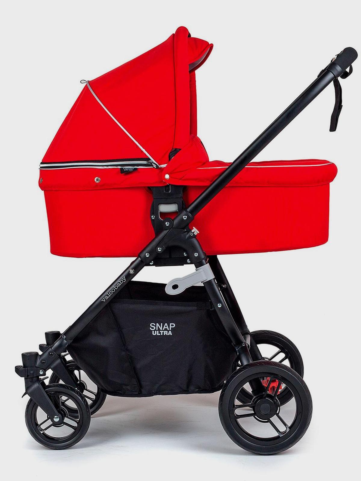 Люлька Q Bassinet для Trimod X, Snap 4 Ultra, Quad X / Fire red Valco Baby Вид№3