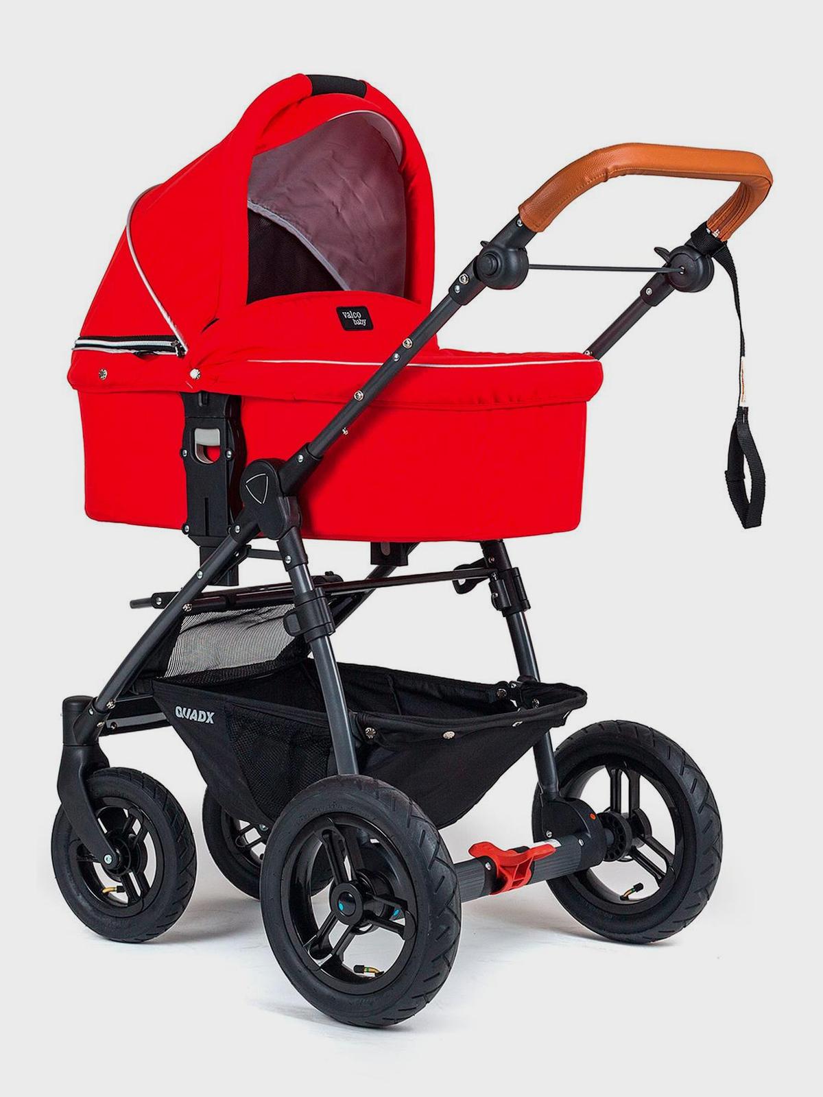 Люлька Q Bassinet для Trimod X, Snap 4 Ultra, Quad X / Fire red Valco Baby Вид№4