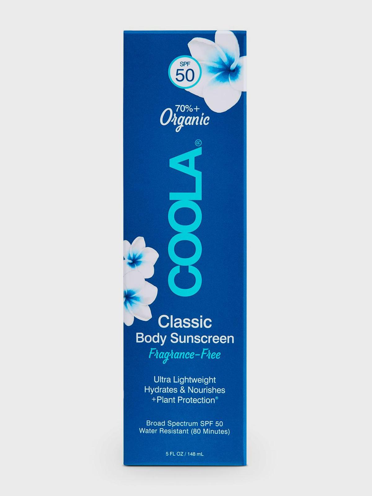 Солнцезащитный увлажняющий крем для тела без запаха SPF 50, 148 мл COOLA Вид№5