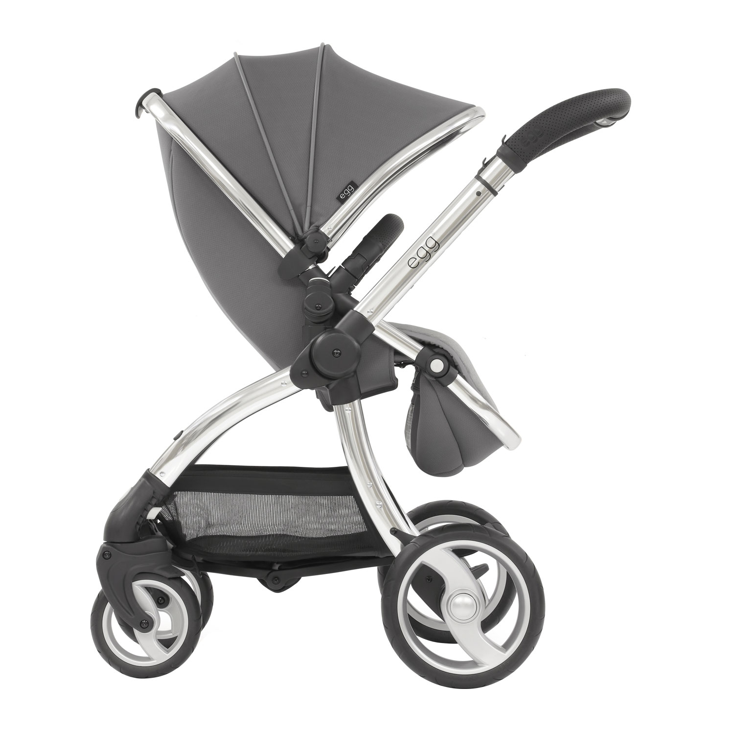 Коляска egg Stroller Anthracite & Chrome Chassis велоноски accapi cycling touch black anthracite 2022 h1008 9966